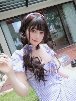 zdjęcie amatorskie Baiyin811 (白银81) - Purple Dress (59)