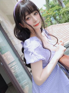 photo amateur Baiyin811 (白银81) - Purple Dress (82)
