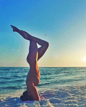 foto amatoriale Sunset yoga