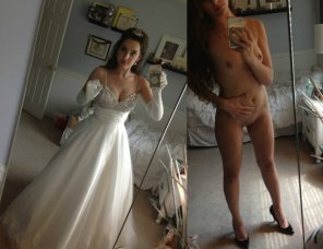 amateur-Foto White dress, no dress