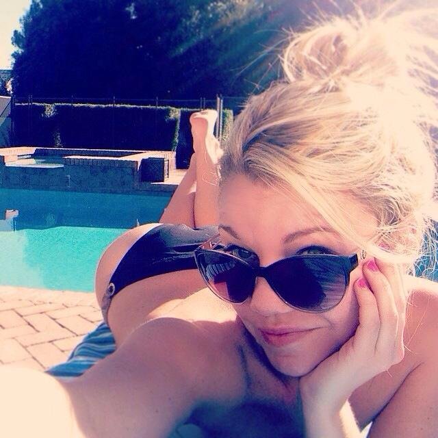Topless at the Pool