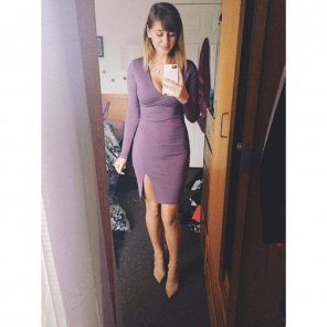 foto amadora Clothing Dress Shoulder Fashion Selfie 