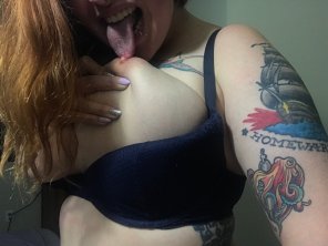 amateurfoto I get asked a lot... yes I can lick my own ðŸ˜‰ [OC]