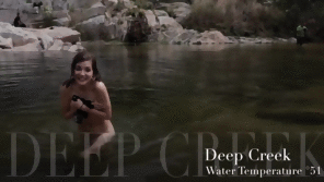 amateur-Foto Skinny dipping
