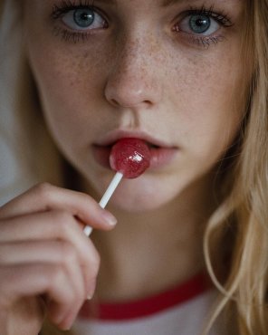 foto amadora Lollipop