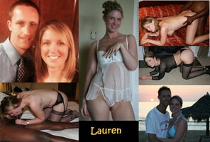 amateurfoto Lauren Rayborn (Slutwife Lauren) Shared and Exposed!