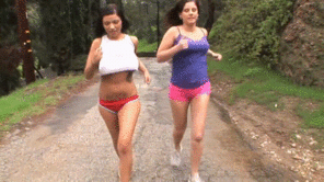 Out for a jog