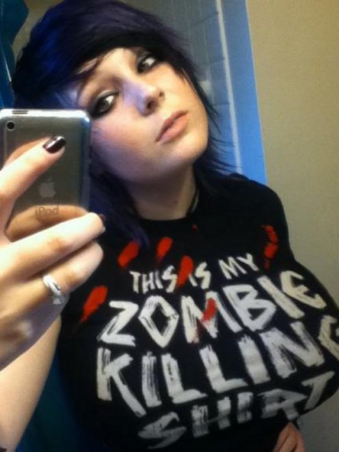 Zombie killing shirt