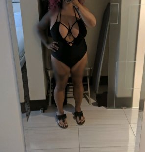 amateur photo Vegas pool time! Is this too revealing?