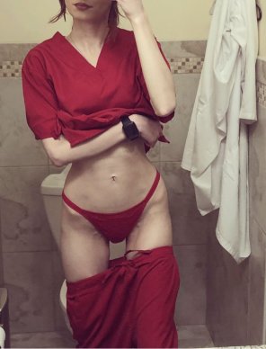 foto amadora [f]I like to match and today is Red