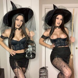 amateur photo naughty witch on/off :)