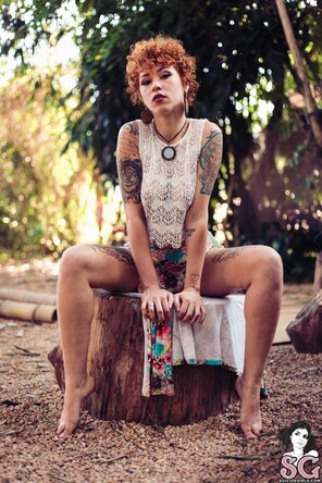 photo amateur Suicide Girls - Reych - Yoga Time!-04