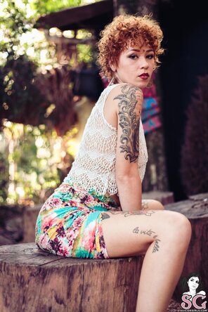 photo amateur Suicide Girls - Reych - Yoga Time!-05