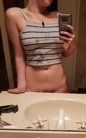He busted all over me! [f]