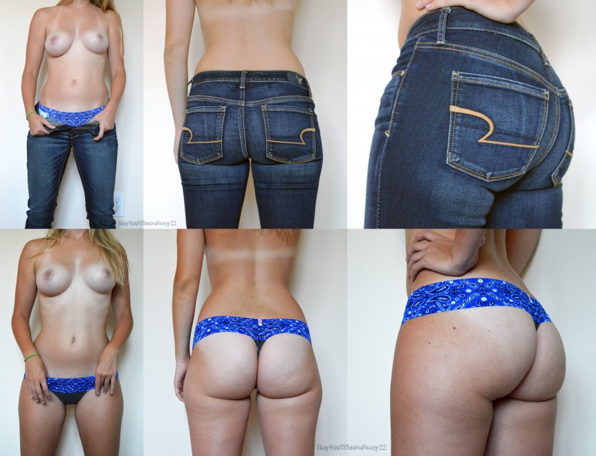 Jeans On/Off nude