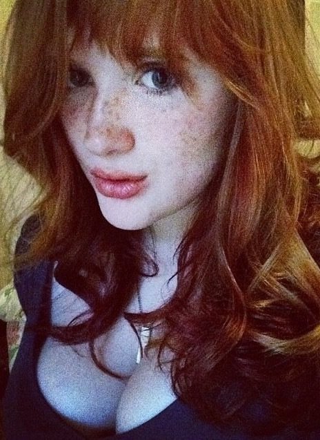 Freckled beauty