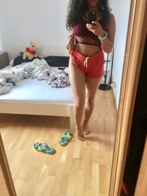 foto amatoriale Anyone here is [f]an of short shorts ?