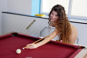 アマチュア写真 Leggy Pool Shark Irenee