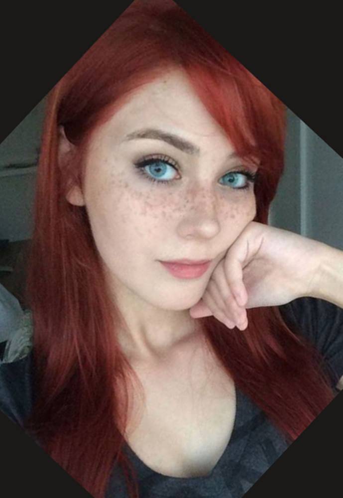 Small Tits Red Hair Blue Eyes