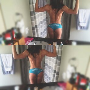 amateur photo Back & booty. This selfie wasn't easy ðŸ˜‚. 25F