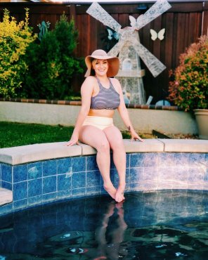 photo amateur Pool side