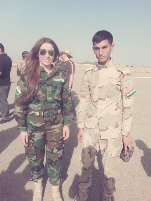 Kurdish peshmerga.