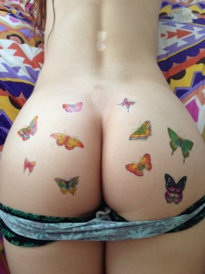 foto amadora Butterflies