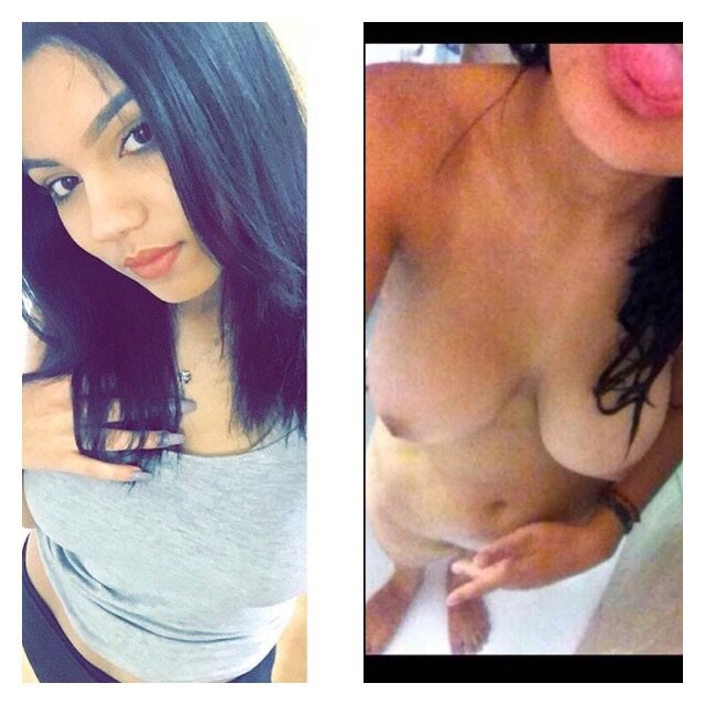 Busty Latina nude