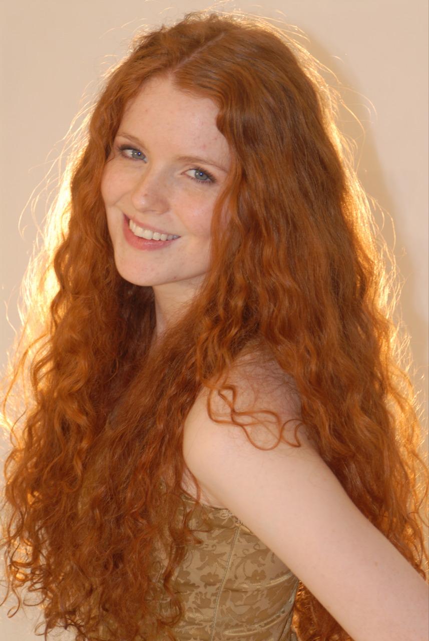 My weakness is long curly red hair Porn Pic - EPORNER