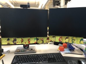 foto amateur Iâ€™m a developer on the South Park game. During the final days of development, my wife put these stickies in my lunch. Thought you guys would like to