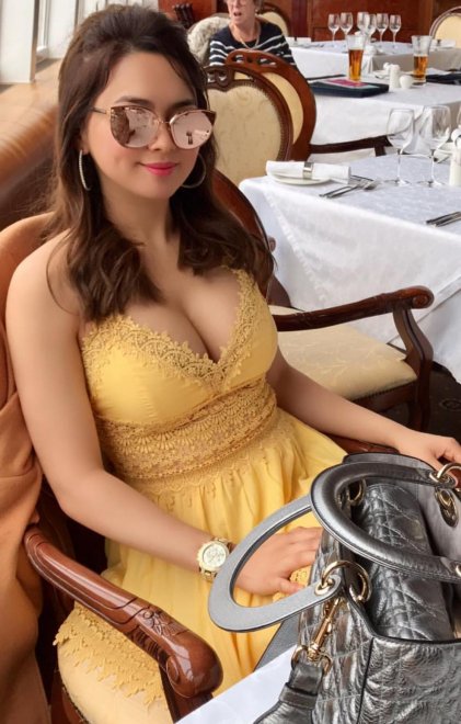 Filipina in Yellow Dress