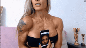 amateur pic Dominant Tanned European Muscle Woman Wants to Beat Up a Female Shoplifter