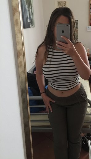 amateur pic Clothing Waist Shoulder Abdomen 