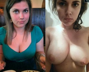 foto amatoriale Large tits