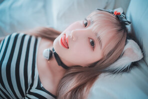 DJAWA Photo - HaNari (하나리) - Catgirl in Stripes Part 2 (31)