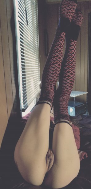 amateur pic Thigh highs ;)