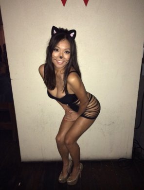 amateur-Foto Asian kitty