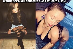 zdjęcie amatorskie Jessie Bikini Teen Native Indian Stripper Black Bikini & Thong Challenge 56