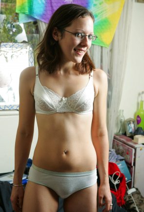 zdjęcie amatorskie Cutie in bra and panties