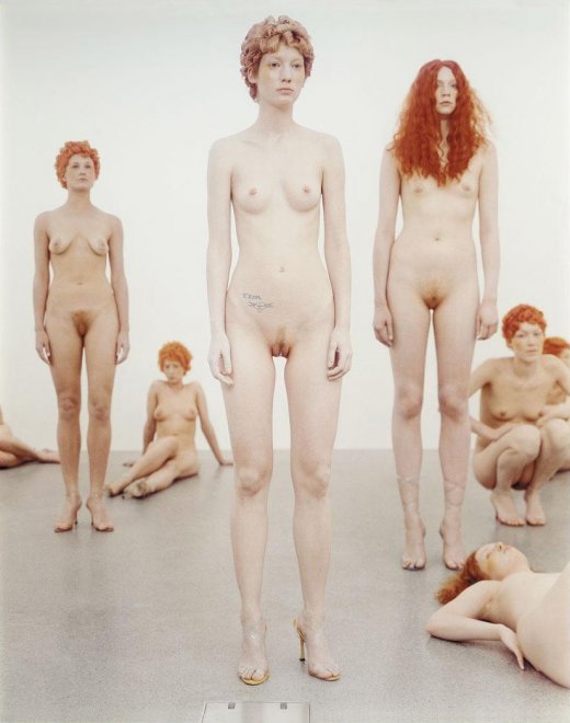 PROVENANCE, Gagosian Gallery, London, 2000 performance by Vanessa Beecroft