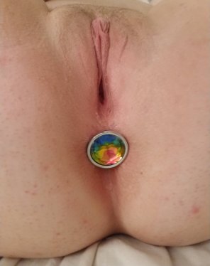 amateur pic My first sparkly plug