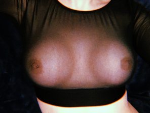 zdjęcie amatorskie Suck on my titties? ;)