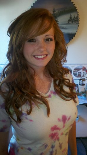 amateur-Foto Cute Redhead