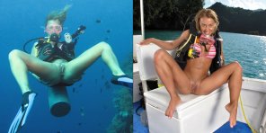 amateur pic In & out of the water