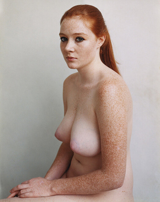 Beautifully Freckled nude