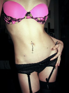 foto amateur Stockings & Hip Dermals