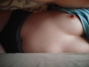 amateur photo cuddles under the covers anyone? [f]