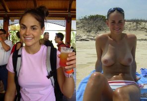 foto amateur At the bar, then the beach.
