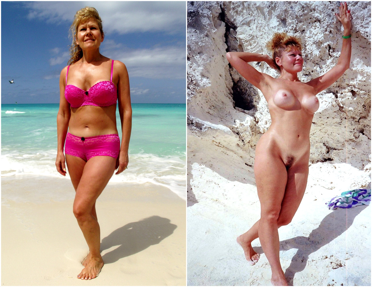 Sexy Bikini MILFs On/Off - Shirley Foto Porno Sexy Bikini MILFs On/Off - Shirley Foto Porno foto