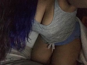amateur-Foto Thick in bed